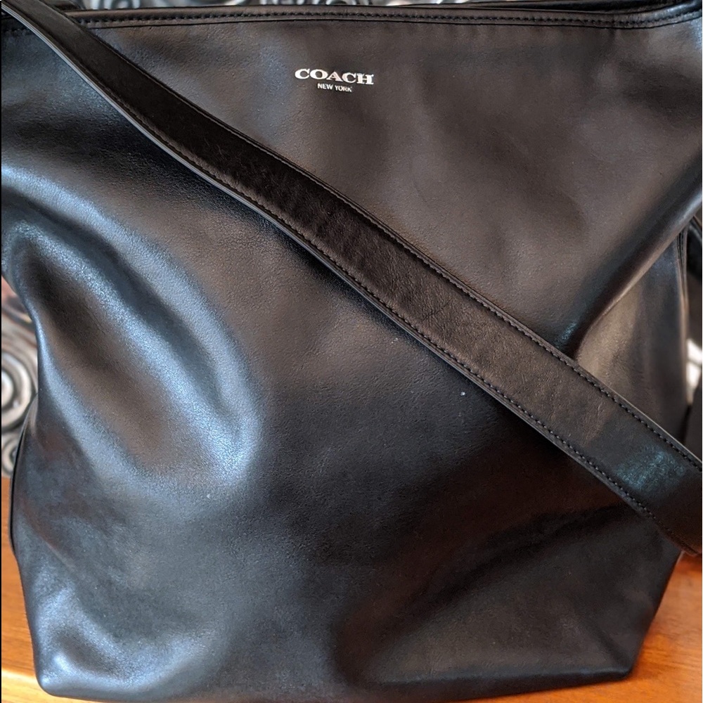 NEW Large Black Coach Purse